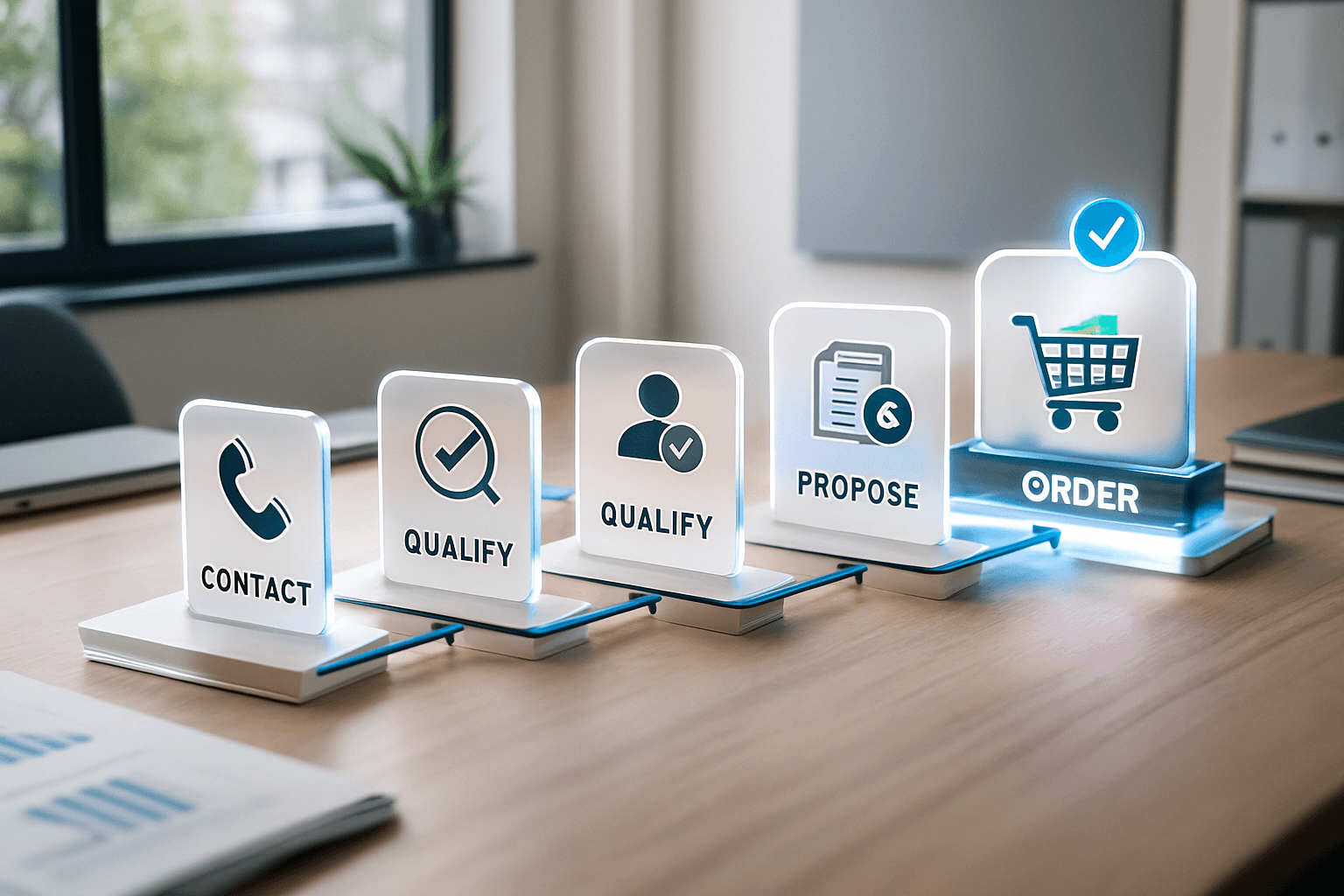 Ciclo comercial visual